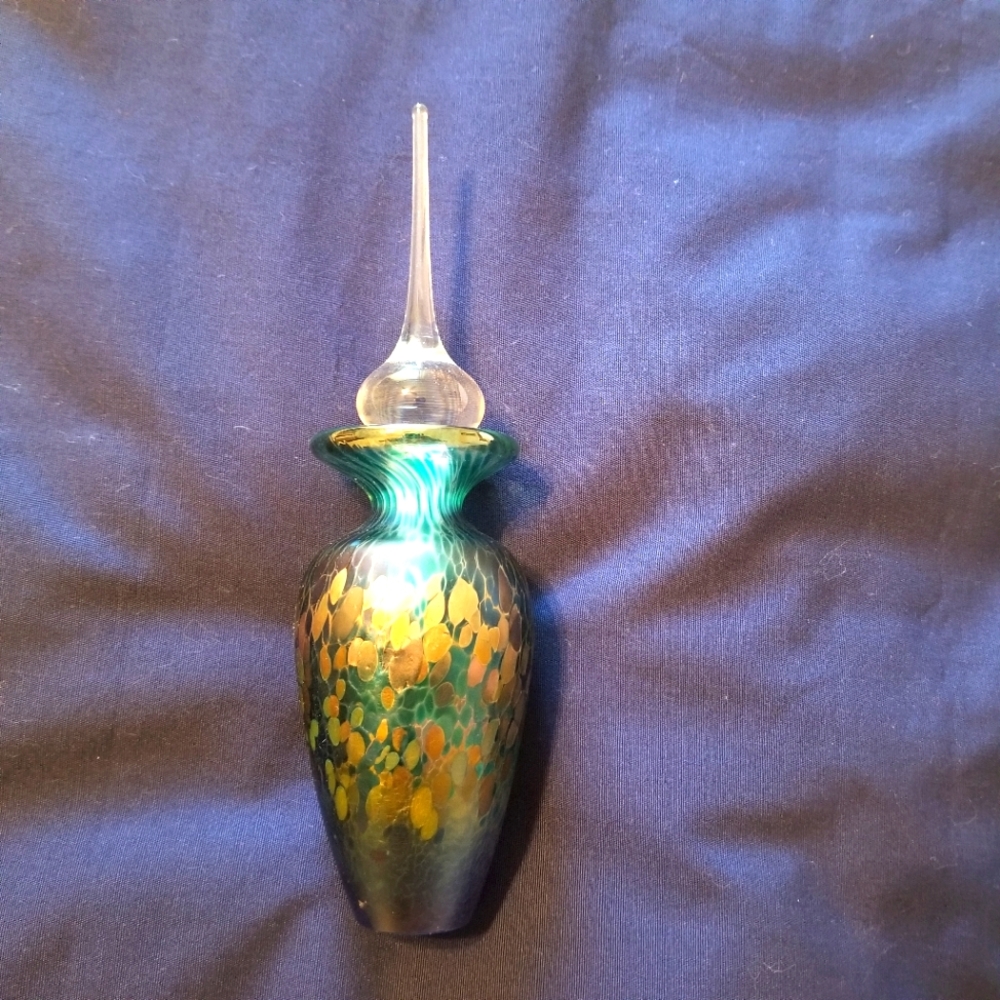 Perfume Bottle ~ Robert Held Signed Art Glass